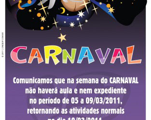 Newsletter Self Idiomas – Carnaval 2011